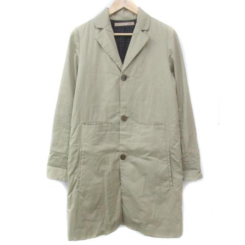 シーホースプ SI-HO SUP 中綿コート ロング丈 オープンカラー シングル  