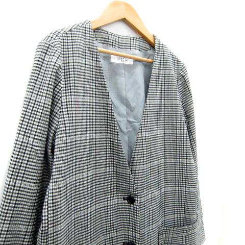 LOWRYS FARM（ローリーズファーム） ノーカラーコート ロング丈