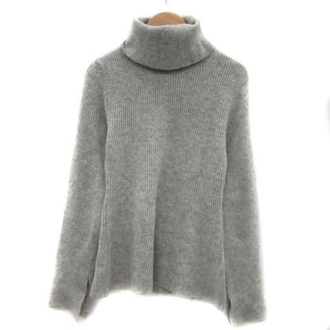 ZARA ザラ ニット セーター 長袖 タートルネック 無地 M ライト ZARA ザラ ニット セーター 長袖 タートルネック 無地 M ライト