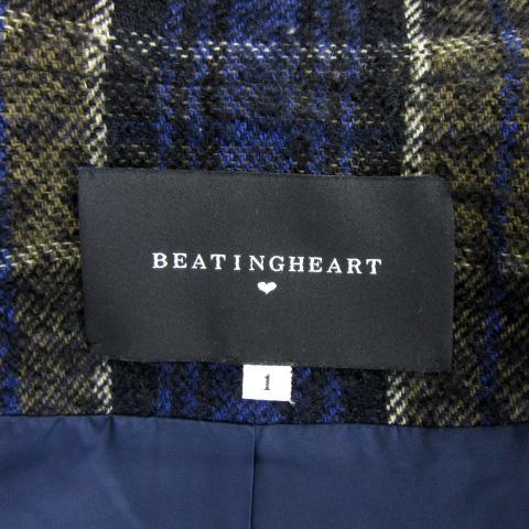 ビーティングハート BEATING HEART ステンカラーコート ロング丈 