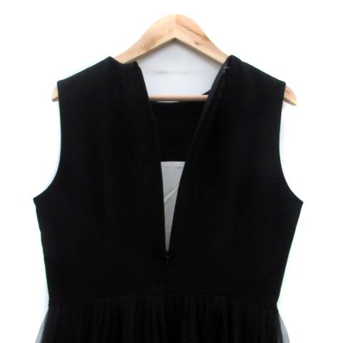 ピールスローリー PEELSLOWLY ワンピース ラウンドネック ノースリーブ  