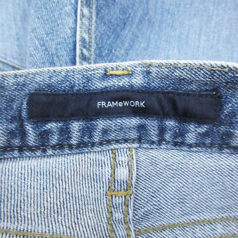 フレームワーク Framework デニムパンツ ジーンズ フレアパンツ ロング