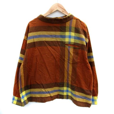 ビームスボーイ BEAMS BOY カジュアルシャツ 長袖 チェック柄 マルチ 