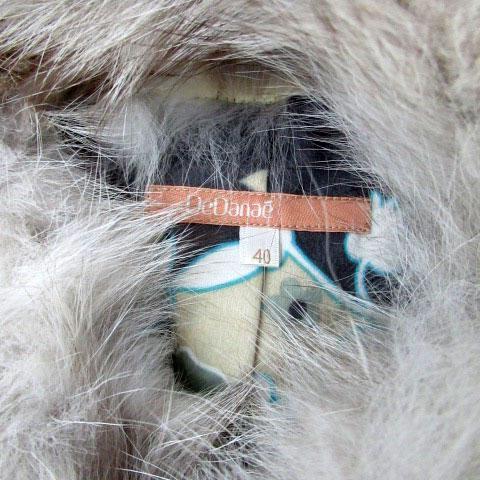 グレーフォックス毛皮ショートコート グレーフォックス毛皮ショートコート グレーフォックス毛皮ショートコート