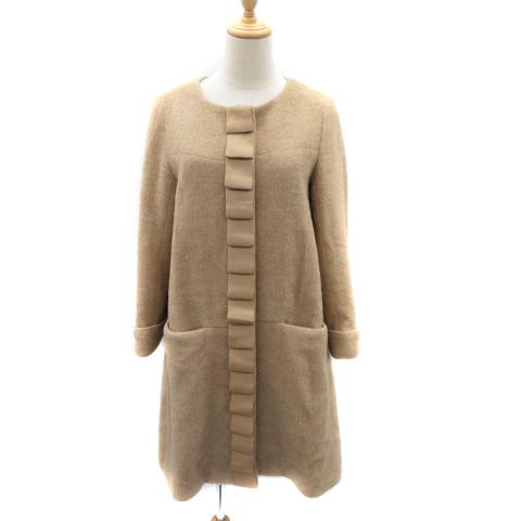 新品　未使用　Anatelier アナトリエ　コート anatelier アナトリエ 2way フォックスファー付きノーカラー