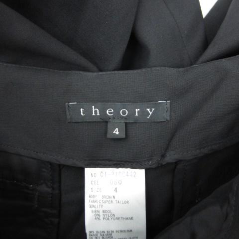 theory（セオリー） ハーフパンツ スラックスパンツ 4 XL ブラック 黒