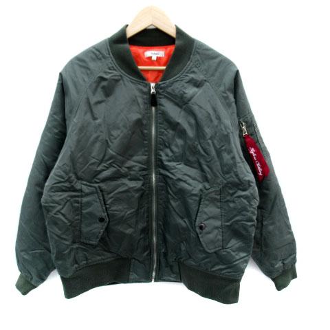 未使用品 ナイラス Nylaus MA-1 フライトジャケット ブルゾン  