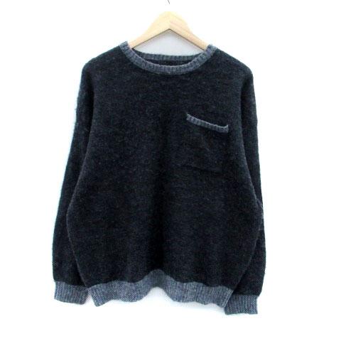 モノマート MONO-MART MN.L ニット セーター ラウンドネック 長袖