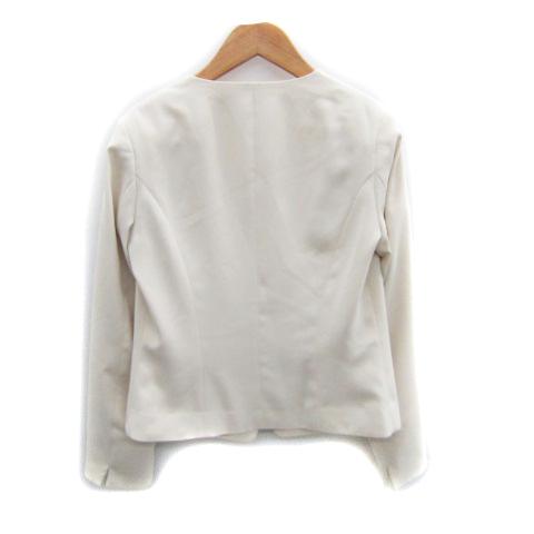 デビュー ド フィオレ Debut de Fiore ノーカラージャケット ミドル丈