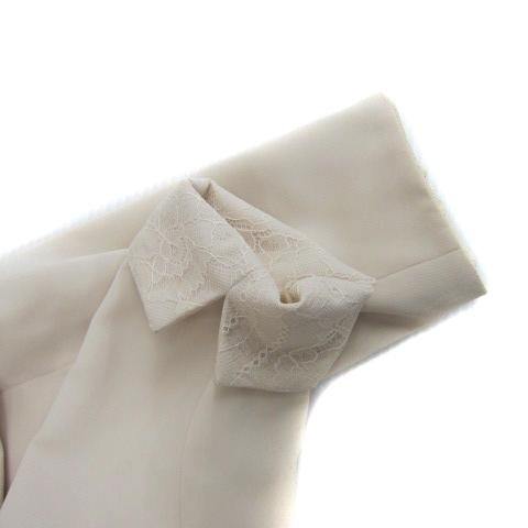 デビュー ド フィオレ Debut de Fiore ノーカラージャケット ミドル丈