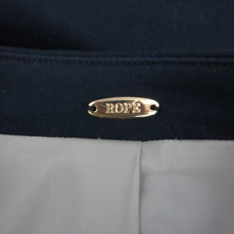 ROPE'（ロペ） ROPE ノーカラーコート ロング丈 シングルボタン 36 S