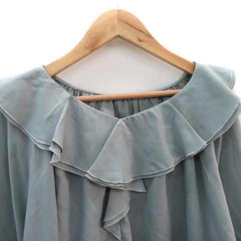 Rope Picnic ブラウス ROPE' PICNIC（ロペ ピクニック） ブラウス シャツ ラッフルカラー