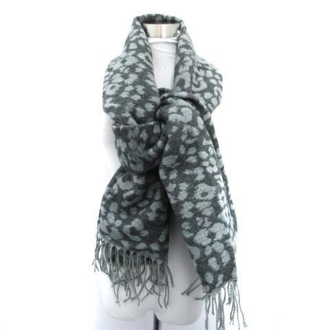 ✴︎NKNIT✴︎ヒョウ柄マフラー ✴︎NKNIT✴︎ヒョウ柄マフラー NKNIT マフラー ✴︎NKNIT✴︎ヒョウ柄