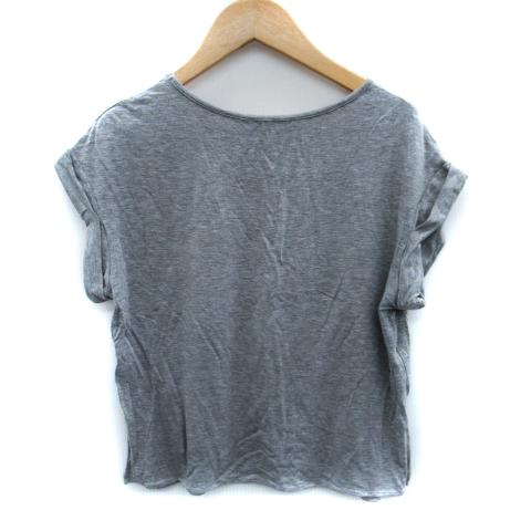 ブレンへイム BLENHEIM カットソー 半袖 ラウンドネック XS グレー 