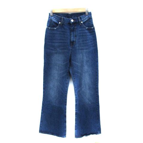 未使用品 アルシーヴ archives フレアデニムパンツ ジーンズ ロング丈 