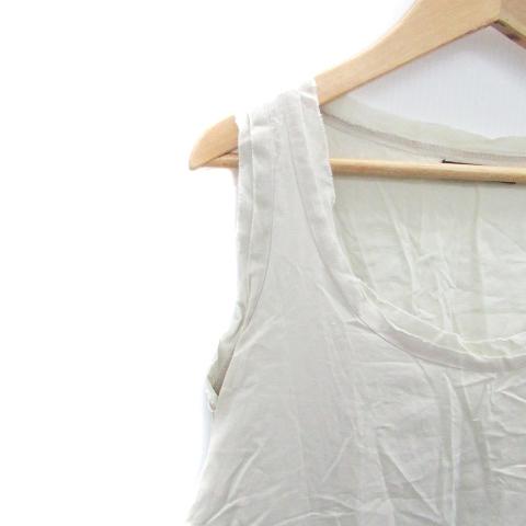 パドカレ pas de calais ワンピース ラウンドネック ノースリーブ ひざ 
