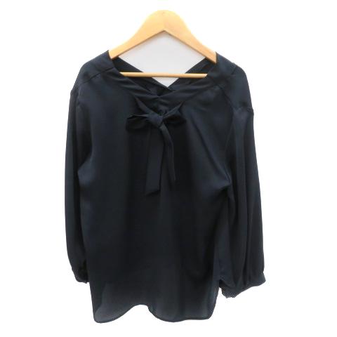 Debut de Fiore Vネックプルオーバー デビュー ド フィオレ Debut de Fiore ブラウス カットソー 七分袖 V