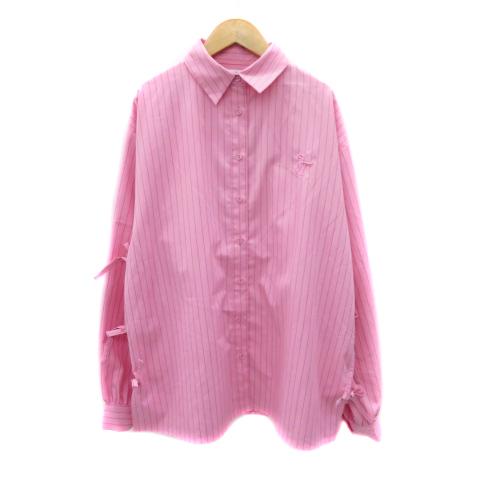 Jancidium ジャンシドゥーム ブラウス F ピンク 【古着】【中古】 Jancidium ジャンシドゥーム ブラウス F ピンク 【古着】 | ヤマダ