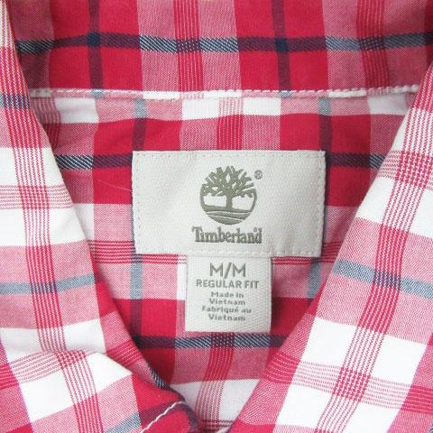 Timberland（ティンバーランド） カジュアルシャツ 半袖 チェック柄 M