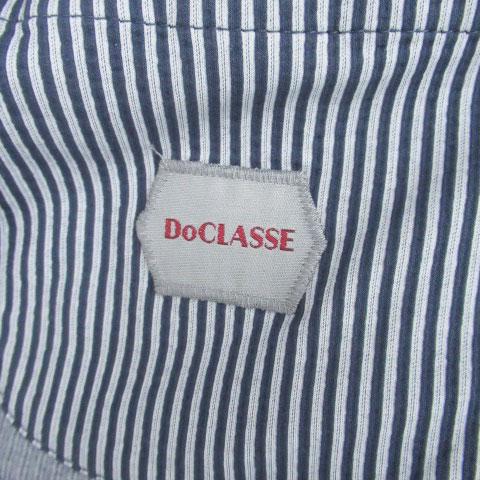 ドゥクラッセ DoCLASSE テーラードジャケット シングル ミドル丈 