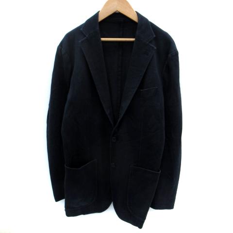 美品 SHIPS テーラードジャケット ネイビー サイズ48 SHIPS シップス 