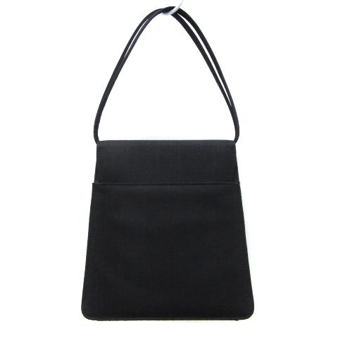 ルナボルサ Luna Borsa フォーマル ハンドバッグ ビーズ ブラック 黒 