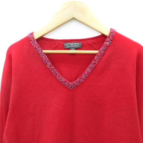 クラシックアンティエ CLASSIQUES Entier ニット セーター 長袖 V 