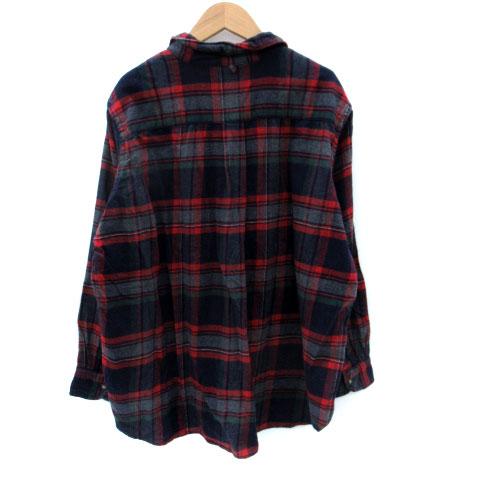 ニコアンドEager チェック柄 長袖シャツ ニコアンドEager チェック柄 長袖シャツ ニコアンドEager チェック柄