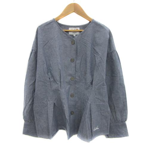 palmer harding パルマーハーディング ブラウス S グレー 【古着】【中古】【送料無料】 palmer harding パルマーハーディング ブラウス S グレー 【古着