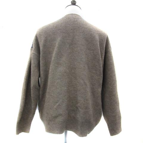 niko and…（ニコアンド） Niko and.. ニットカーディガン ミドル丈 V