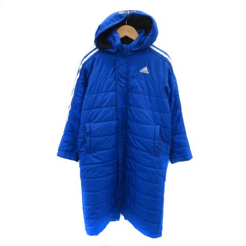 adidas（アディダス） ベンチコート ロング丈 ジップアップ 2way