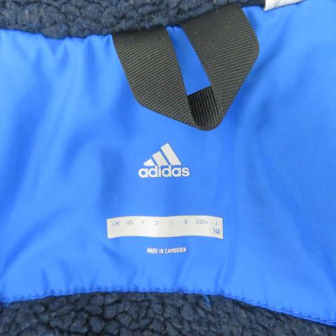 adidas（アディダス） ベンチコート ロング丈 ジップアップ 2way