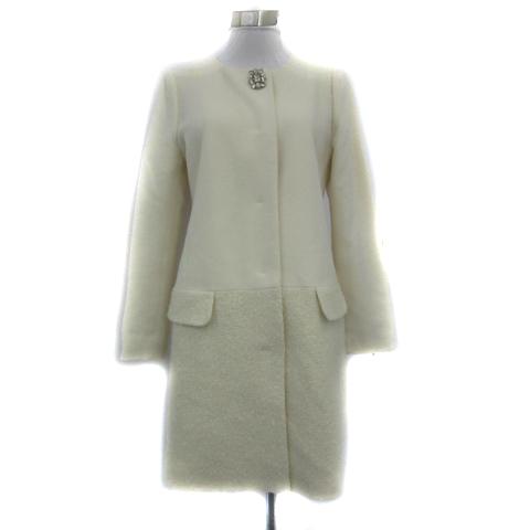 Apuweiser-riche（アプワイザー・リッシェ） ノーカラーコート ロング