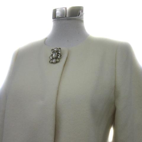 Apuweiser-riche（アプワイザー・リッシェ） ノーカラーコート ロング