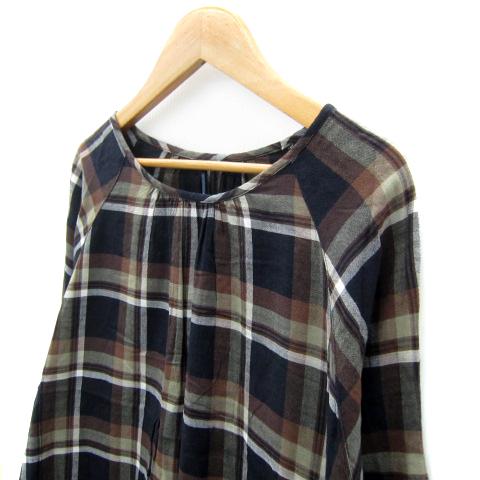 ハートマーケット HEART MARKET ブラウス カットソー 長袖 ラウンド 