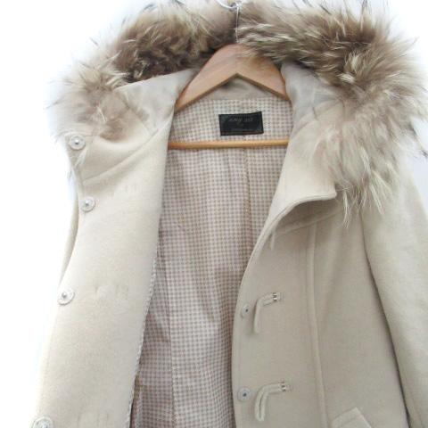 エニィスィス エニシス anySiS ダッフルコート ロング丈 ファー 2 M