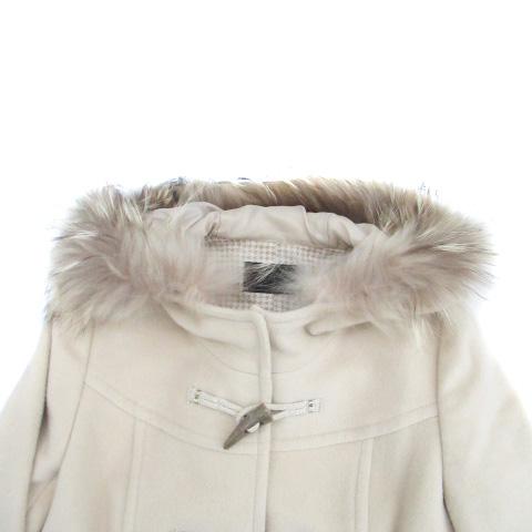 エニィスィス エニシス anySiS ダッフルコート ロング丈 ファー 2 M