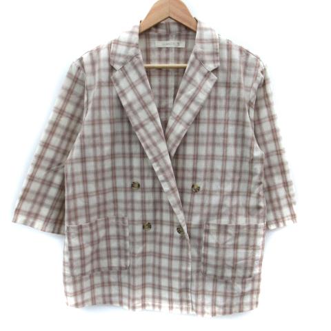 AS KNOW AS（アズノゥアズ） アズノウアズ テーラードジャケット