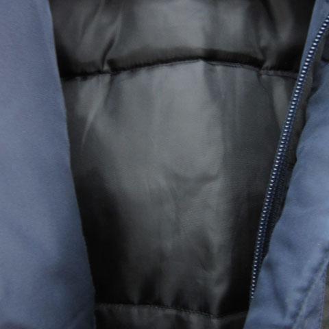 フィラ FILA 中綿ジャケット ミドル丈 ジップアップ フード付き M