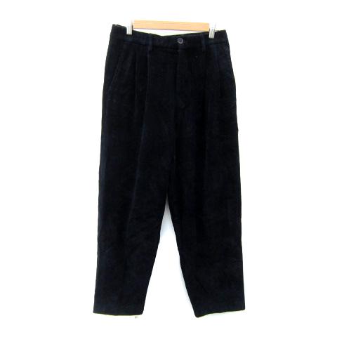 ZARA（ザラ） コーデュロイパンツ テーパードパンツ ロング丈 無地 M
