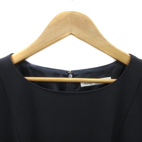エムプルミエ ブラック M-Premier BLACK ワンピース ひざ丈 