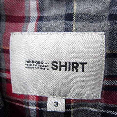 niko and…（ニコアンド） Niko and.. カジュアルシャツ 長袖