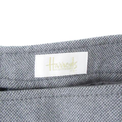 ハロッズ Harrods フレアスカート ひざ丈 1 S グレー /HO5 レディース