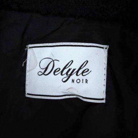 デイライルノアール Delyle NOIR チェスターコート ミドル丈 ブローチ 