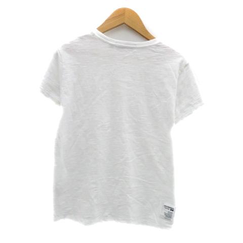 ANYA HINDMARCH Tシャツ・カットソー M 白 【古着】【中古】【送料無料】 vectorpremium_171-902510060043