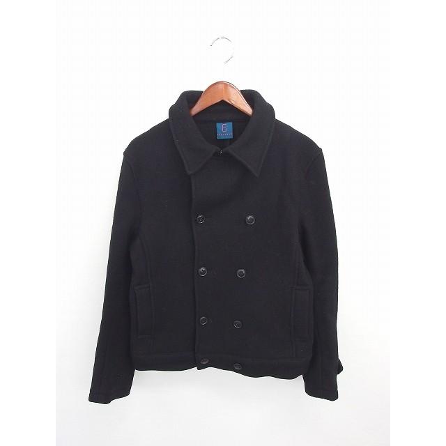 レイジブルー Rageblue コート アウター ピーコート Pコート ショート ウール M 黒 ブラック Tt36 メンズ 中古 ベクトル 古着 172 ブランド古着販売のベクトル 通販 Yahoo ショッピング