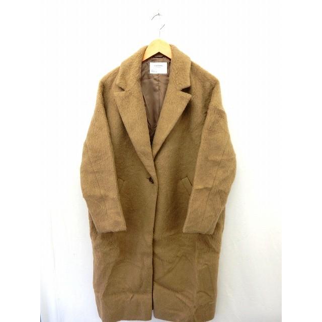 中古 チャオパニック Ciaopanic コート アウター チェスターコート ポケット 無地 シンプル F 茶 ブラウン St レディース ベクトル 古着 172 ブランド古着販売のベクトル 通販 Yahoo ショッピング