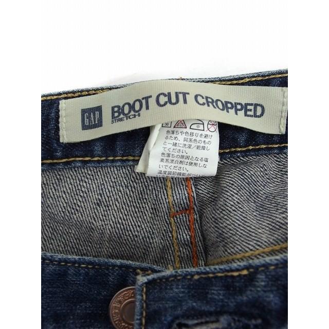 ギャップ Gap パンツ デニム ジーンズ ブーツカット ロング丈 ストレッチ ブルー 青 Ft24 レディース 172 ブランド古着販売のベクトル 通販 Yahoo ショッピング