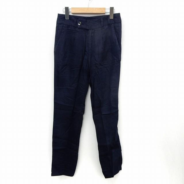ルシェルブルー LE CIEL BLEU パンツ ロング スリム ジップフライ  