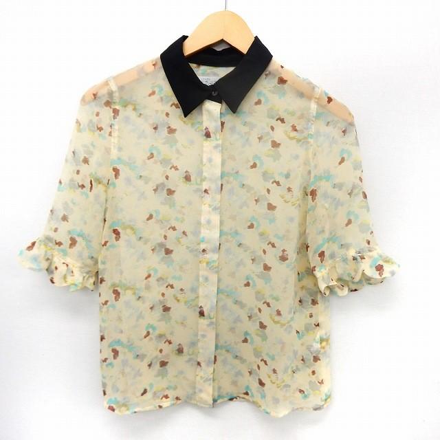 メイド イン ヘブン made in HEAVEN ブラウス シャツ シースルー 五分 